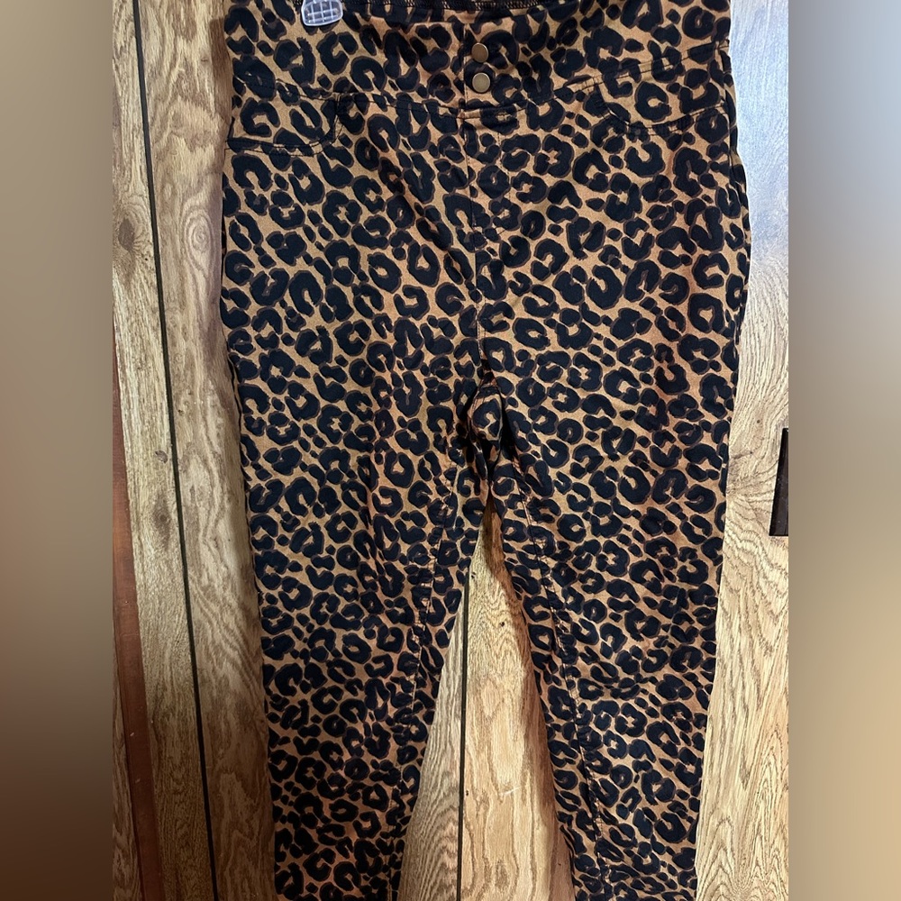 Terra & Sky size 14 Leopard Pants